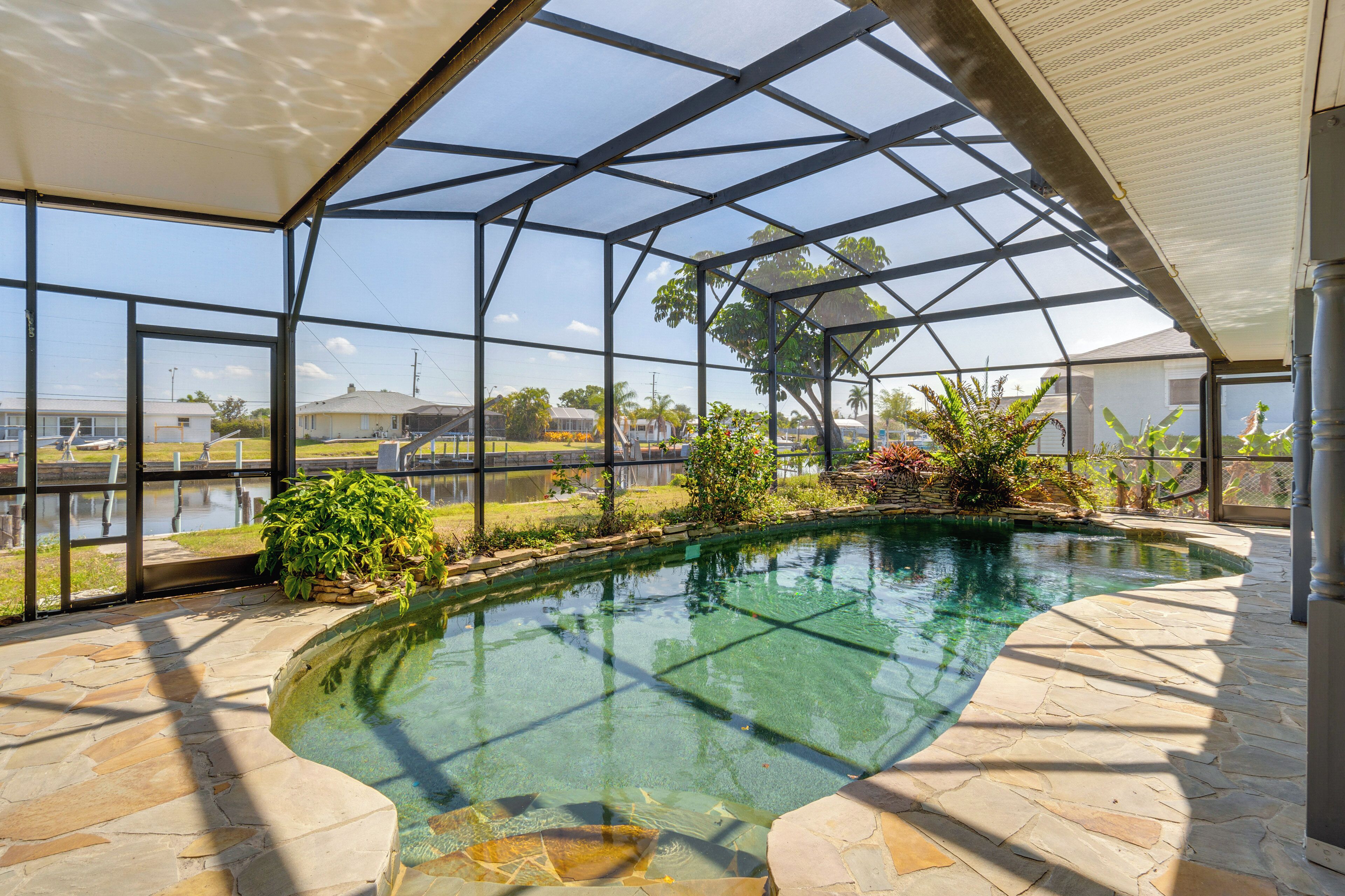 Waterfront Port Charlotte Home < 1 Mi to Beach!