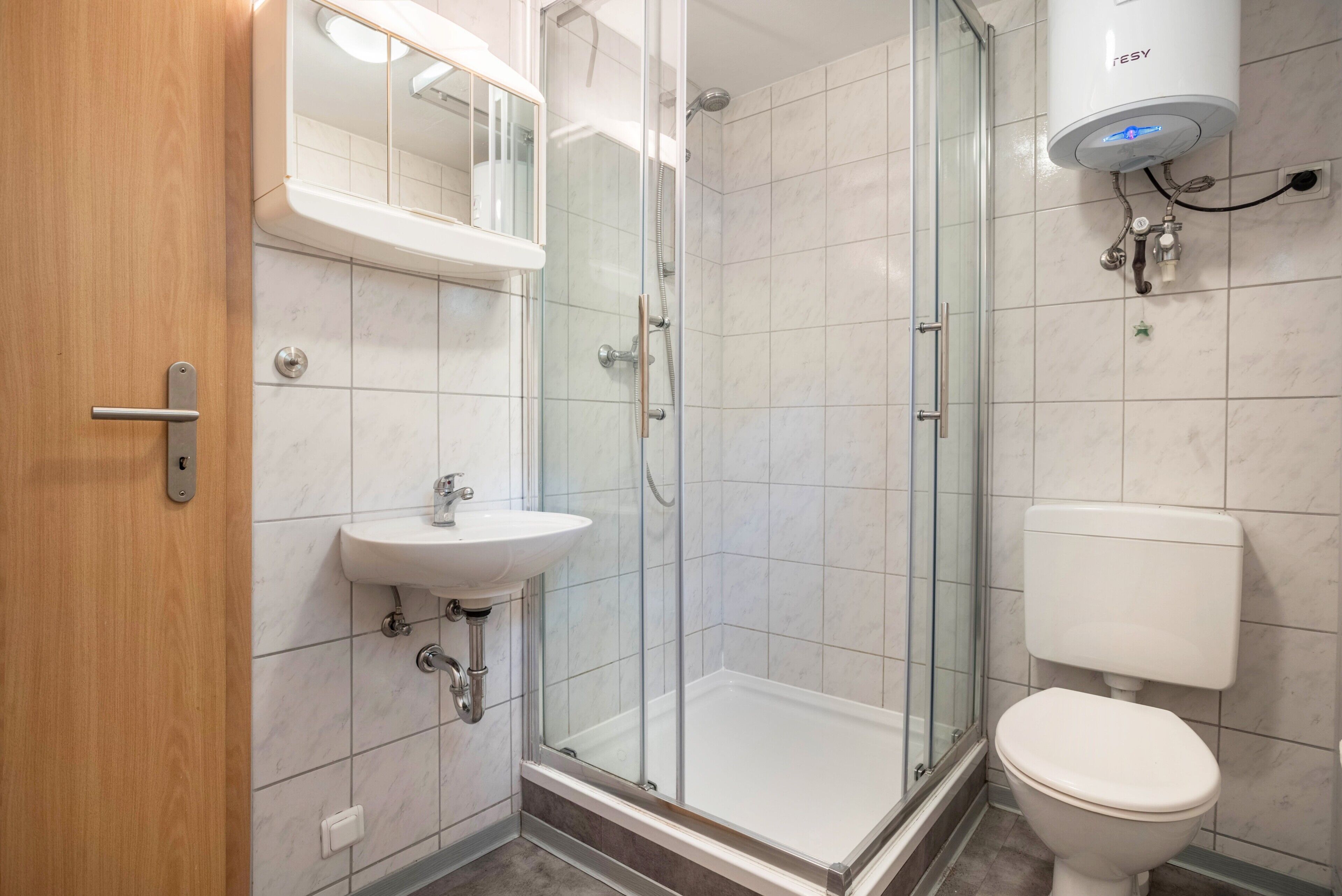 Dusche, Handtücher
