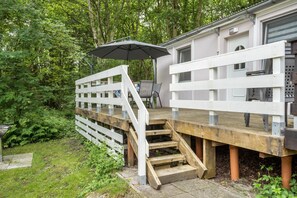 Terrace/patio - Bungalow 'Seeschwalbe, Nr 7' with Private Terrace (Dranske)
