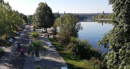 Ferienwohnung 'Gartenland Gela' mit privater Terrasse, Gemeinschaftsgarten und WLAN
