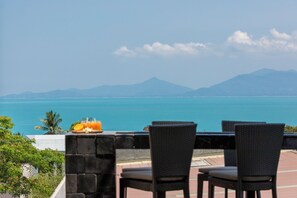 Property grounds - Tranquil Seaside Villa: Cinema, Fitness,Beach Walk (Bo phut)