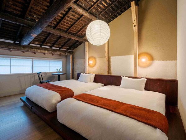 Casa tradicional, 2 habitaciones, vistas al jardín | 2 dormitorios, caja fuerte, decoración individual