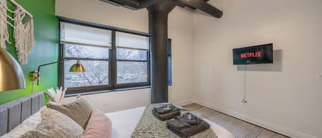 3 chambres, fer et planche à repasser, lit parapluie, Wi-Fi gratuit