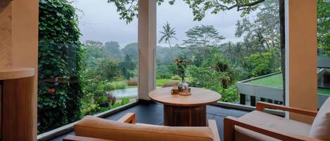 Biệt thự, 1 giường cỡ king | Hiên