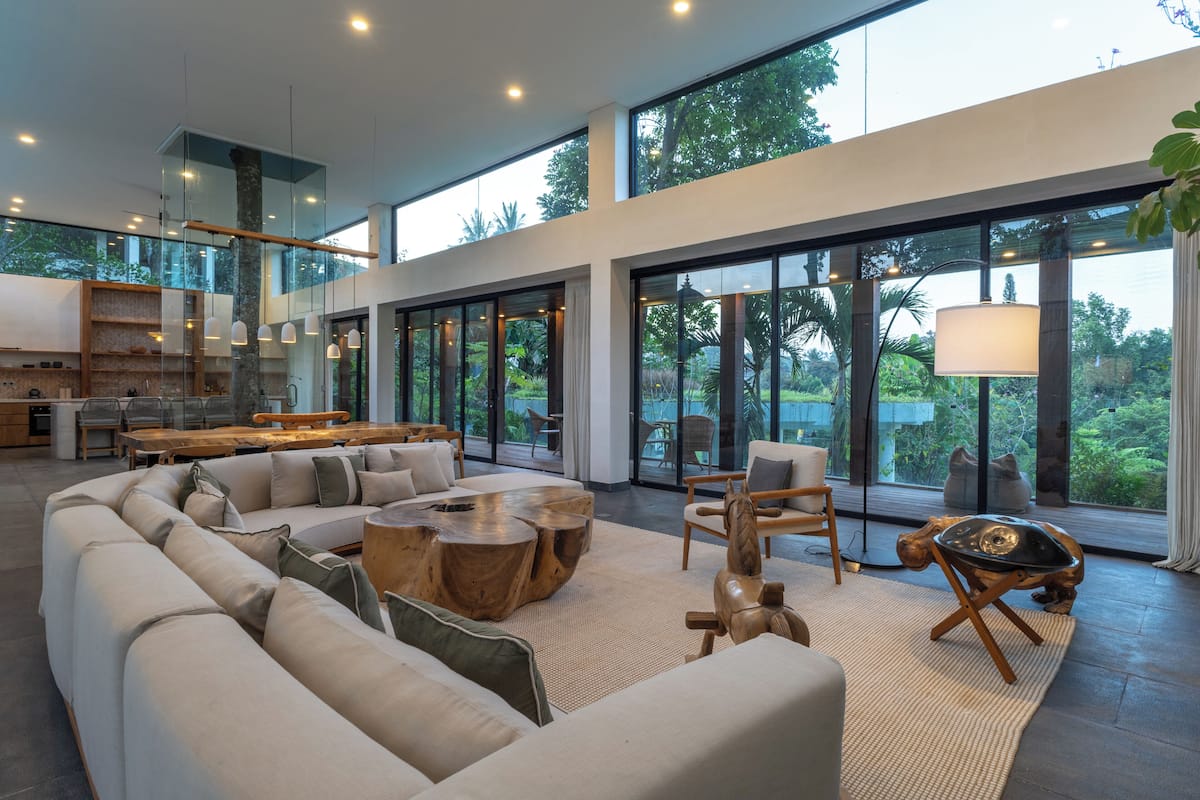 Frangipani - Spacious 4 Bedroom Jungle Villa | Living area