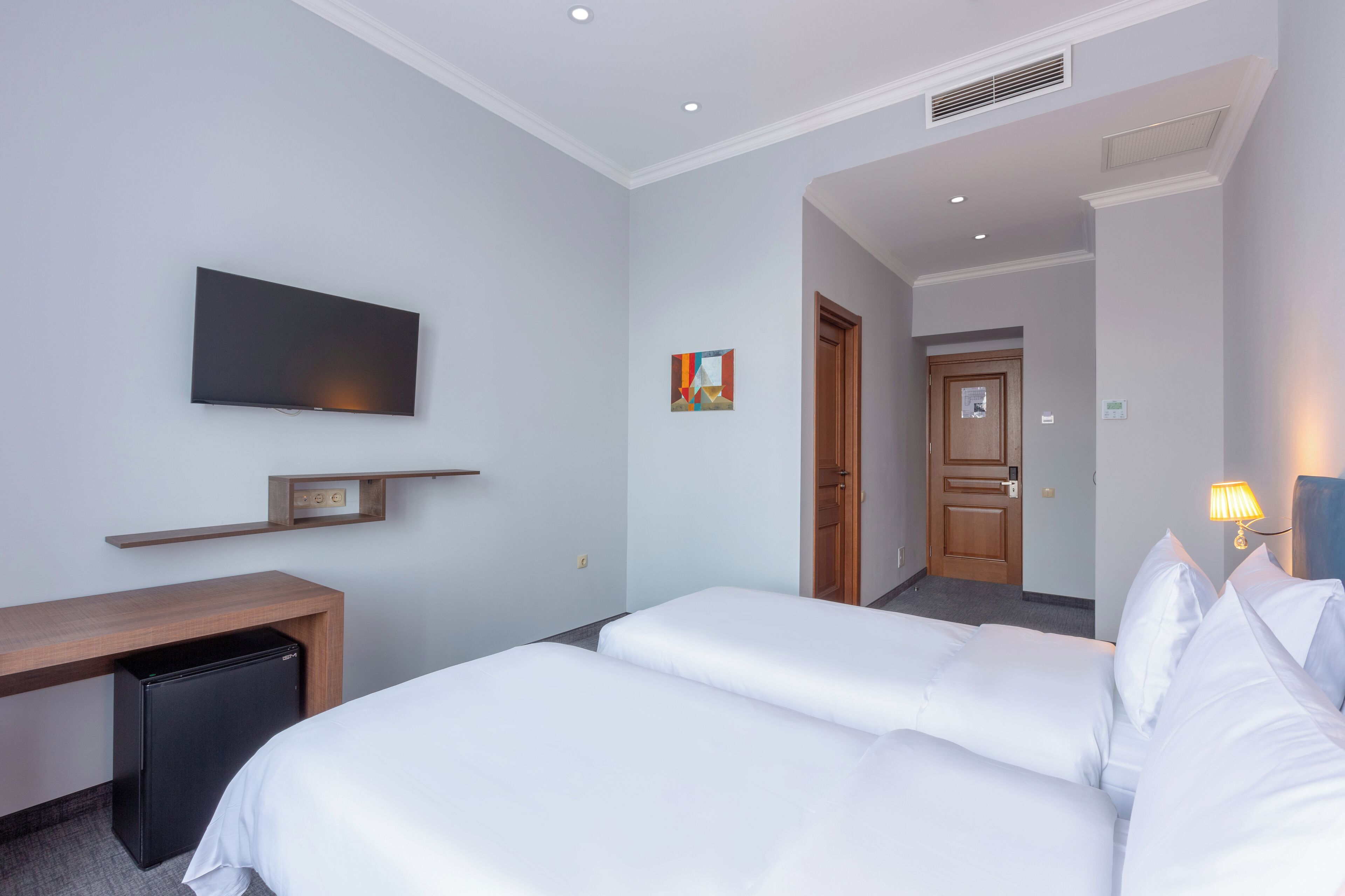 Classic Room - Opera View | In-room safe, soundproofing, iron/ironing board, free cribs/infant beds