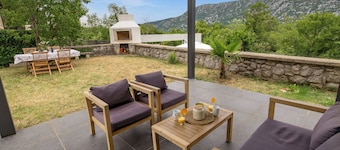 Discover a cozy vacation home in Grižane, designed for up to four guests.