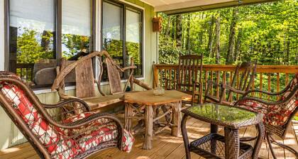 Expansive Deck + Covered Porch + Forest Views | 20 Min to Asheville | Ash Vale