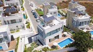 Exterior - City Napa Seaview Villas - Villa 5, Luxury Villa (Ayia Napa)