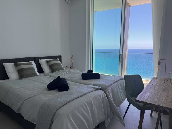 2 slaapkamers, een strijkplank/strijkijzer, gratis wifi, beddengoed