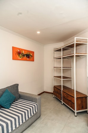 Quarto duplo superior | Área de estar