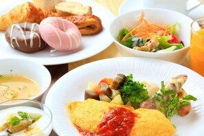 Bữa sáng với phụ phí nhỏ 