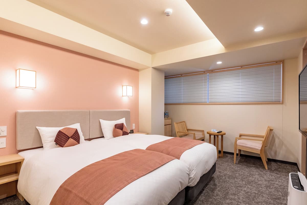 Twin Room - Japanese Western style (Non-Smoking)
