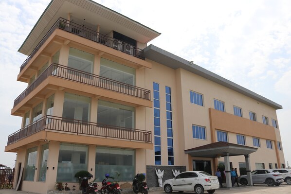 Fassade der Unterkunft