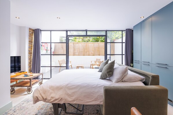 1 Schlafzimmer, Bügeleisen/Bügelbrett, kostenloses WLAN, Bettwäsche