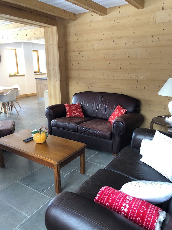 Chalet De Popy Ancienne Ferme Rénovée - 9 Pers. Sauna - Wifi - Animaux Acceptés - La Bresse