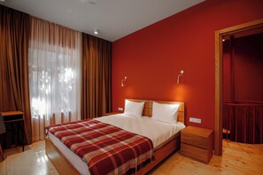 Duplex Apartment | Blackout drapes, soundproofing, iron/ironing board, free WiFi - Urban Apartments 23 (Tbilisi)