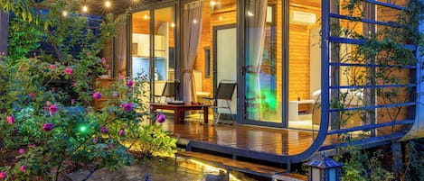 Bungalow Deluxe, vista montagna | Terrazza/patio