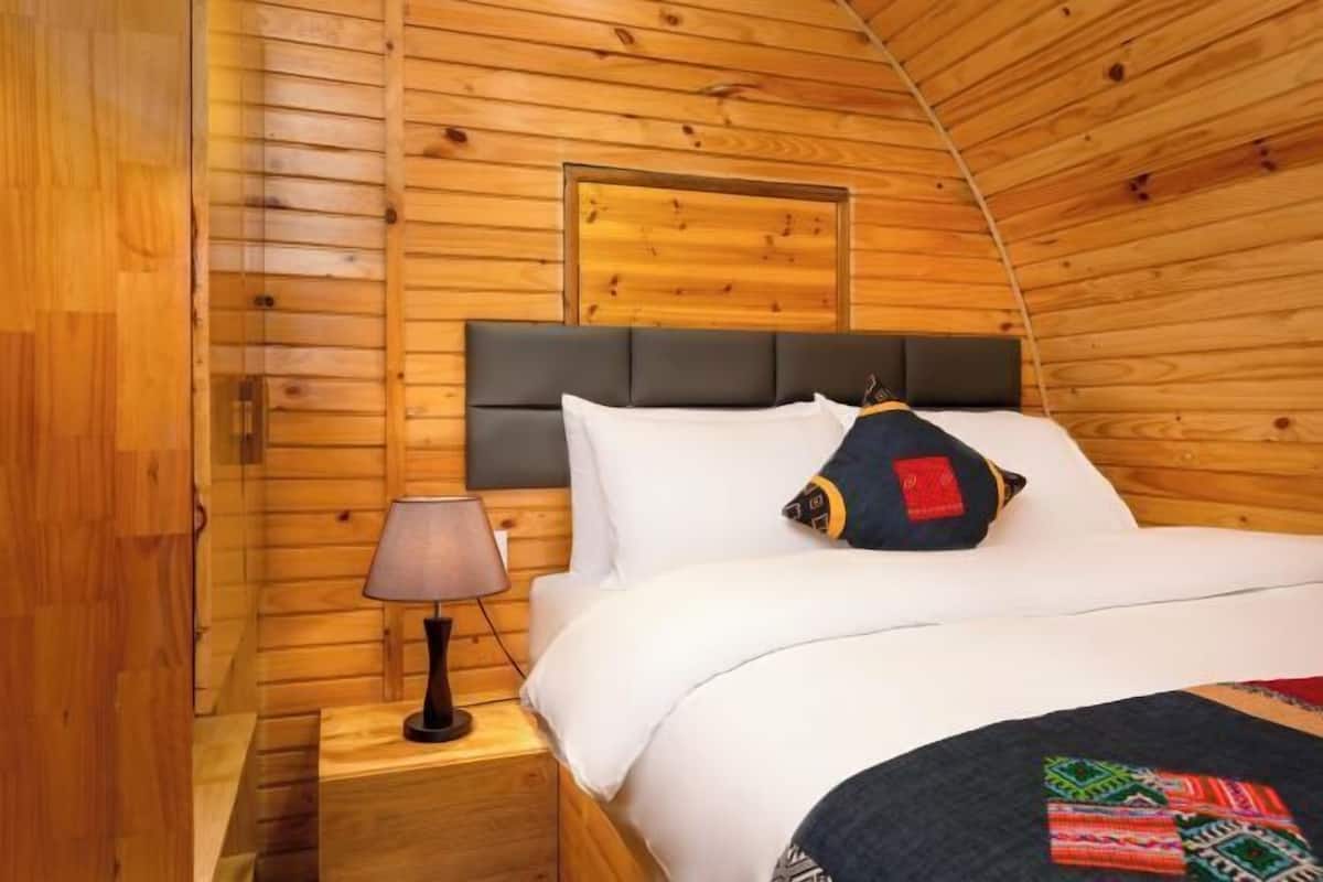 1 chambre, literie de qualité supérieure, couette en duvet d'oie