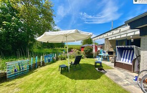 Terrace/patio - Gemütliches und Komfortables Ferienhaus in Tossens an der Nordsee. Deichnah (Butjadingen-Tossens)