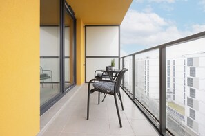 Leilighet, 1 soverom, balkong | Balkong