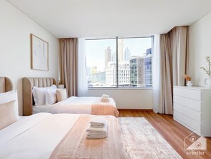 Lejlighed (2 Bedrooms) | 2 soveværelser, strygejern/strygebræt, sengetøj