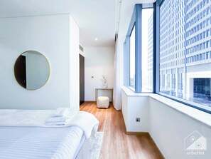 Leilighet (2 Bedrooms) | 2 soverom, strykejern/-brett og sengetøy