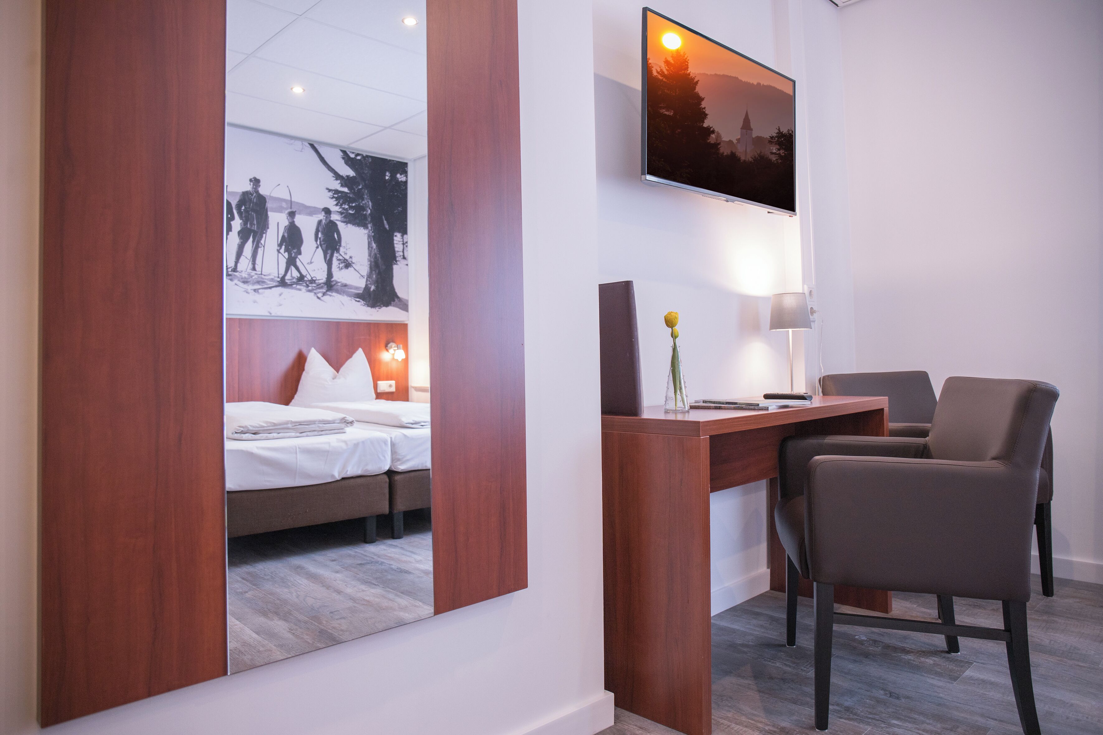 Doppelzimmer | Zimmersafe, kostenloses WLAN, Bettwäsche