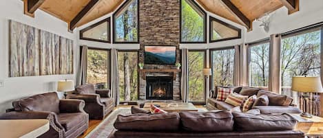 電視、壁爐、DVD 播放機、足球機