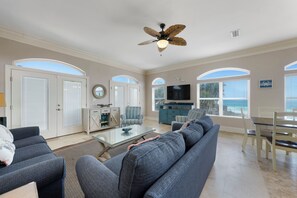 TV - New! Peace and Dreams, 8 Bedroom & Gulf Views 30A (Santa Rosa Beach)