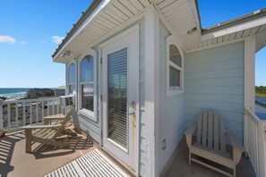 Terrace/patio - Peace and Dreams, 8 Bedroom & Gulf Views 30A (Santa Rosa Beach)