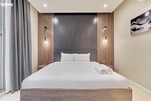 บิสซิเนสอพาร์ทเมนท์ | 2 ห้องนอน, เครื่องนอนระดับพรีเมียม, ตู้นิรภัยในห้องพัก