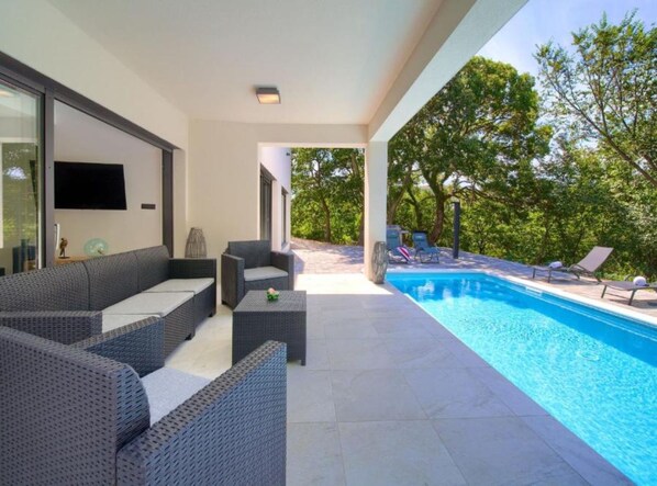 Villa (Four Bedroom Villa with Swimming pool) | Lounge