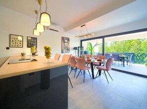 Villa (Four Bedroom Villa with Swimming pool) | Dining room - Wellness Villa (Vinodol)