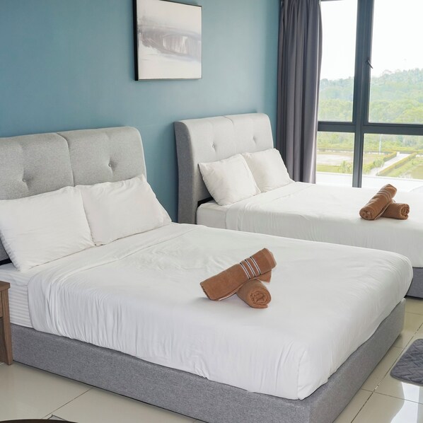 Comfort Studio, 2 Queen Beds