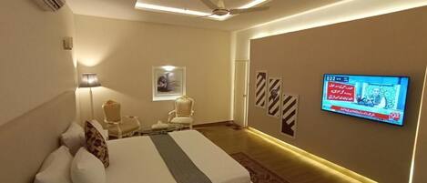 华丽双人房 | 隔音、熨斗/熨板、免费 WiFi