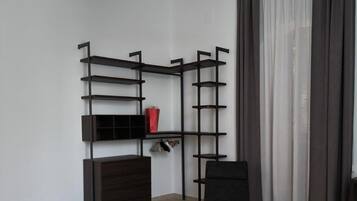 1 bedroom, iron/ironing board, travel crib, WiFi