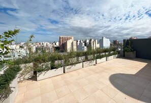 Terrace/patio - Modern studio apartment with balcony in Almagro (Buenos Aires)