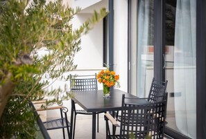 Exclusive Villa, Patio, Sea View | Terrace/patio