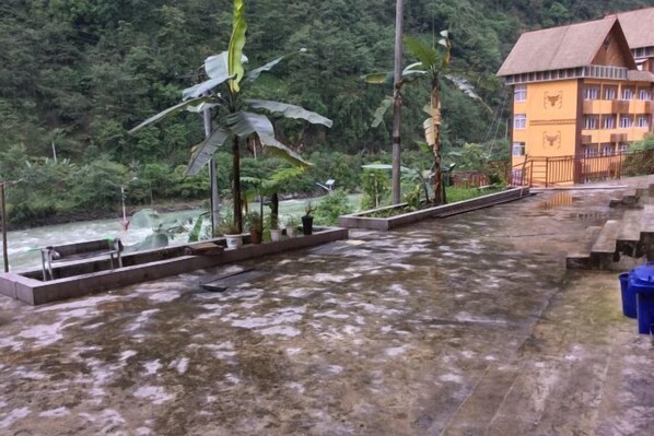 Enceinte de l’hébergement