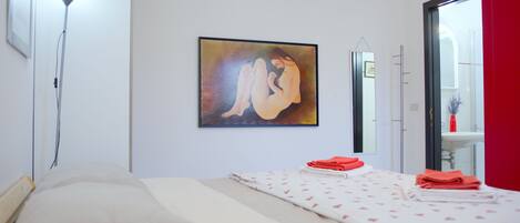 スタジオ | 1 室のベッドルーム、WiFi (無料)、ベッドシーツ