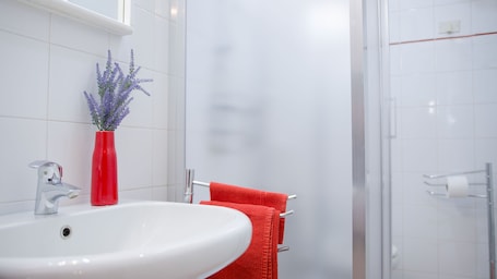Studio | Bathroom. 1 Bed-sleeps 2-aircon-town Centre-free Parking