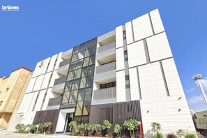 Fassade der Unterkunft