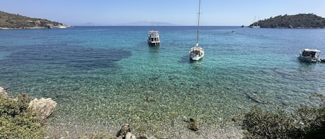 Plage à proximité, sable blanc
