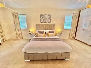 5 bedrooms, iron/ironing board, travel crib, WiFi