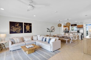 Stadtwohnung, 3 Schlafzimmer | Wohnbereich