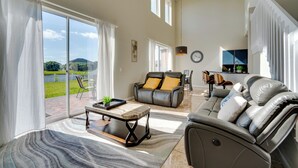 Living area - Sunny Kissimmee Getaway w/ Yard & Grill (Kissimmee)