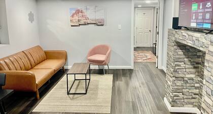 Beautiful 1 BR Apt Basment,35 min to NYC