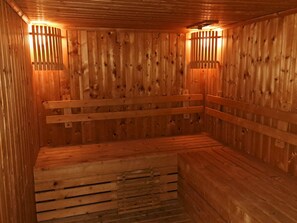 Appartement, 2 chambres, accessible aux personnes à mobilité réduite, balcon | Sauna