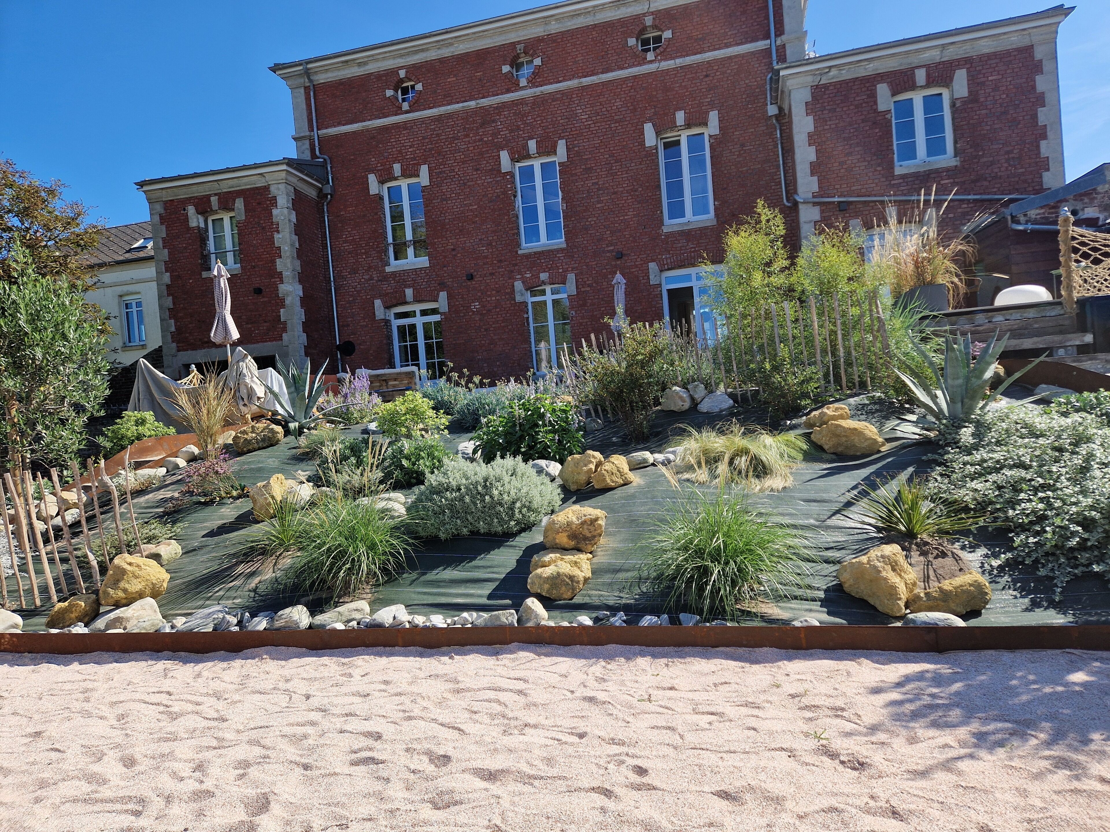 Enceinte de l’hébergement